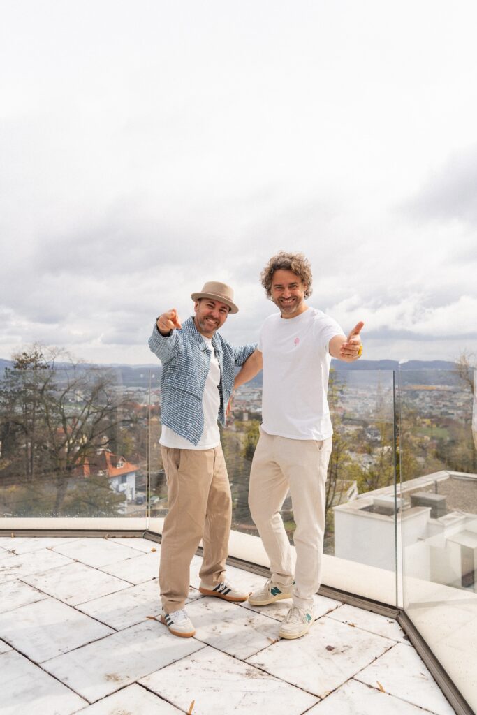Balkon über Linz